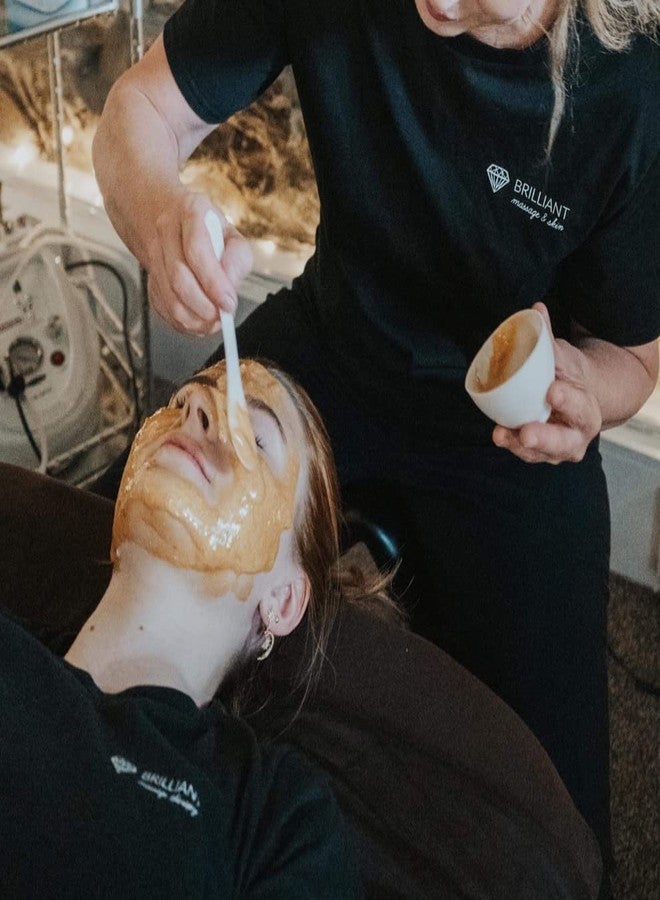 قناع جيلي رائع مضاد للشيخوخة بالكولاجين والذهب عيار 24 (حجم كبير 16.9 أونصة) يكفي لـ 25 استخدامًا. قناع جيلي احترافي قابل للتقشير، مرطب وملطف. - Image 2